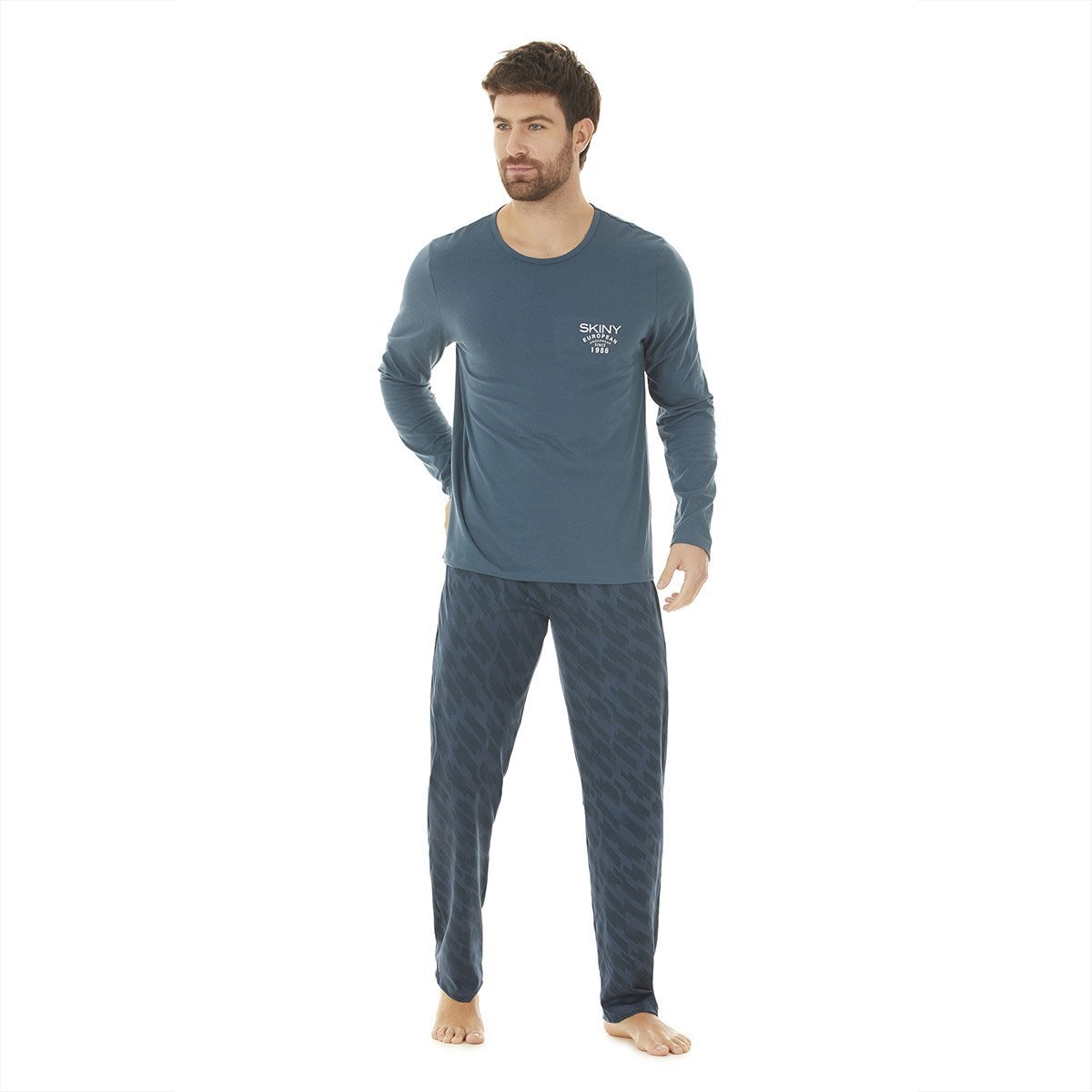 Pijama Lounge Days Skiny para Hombre