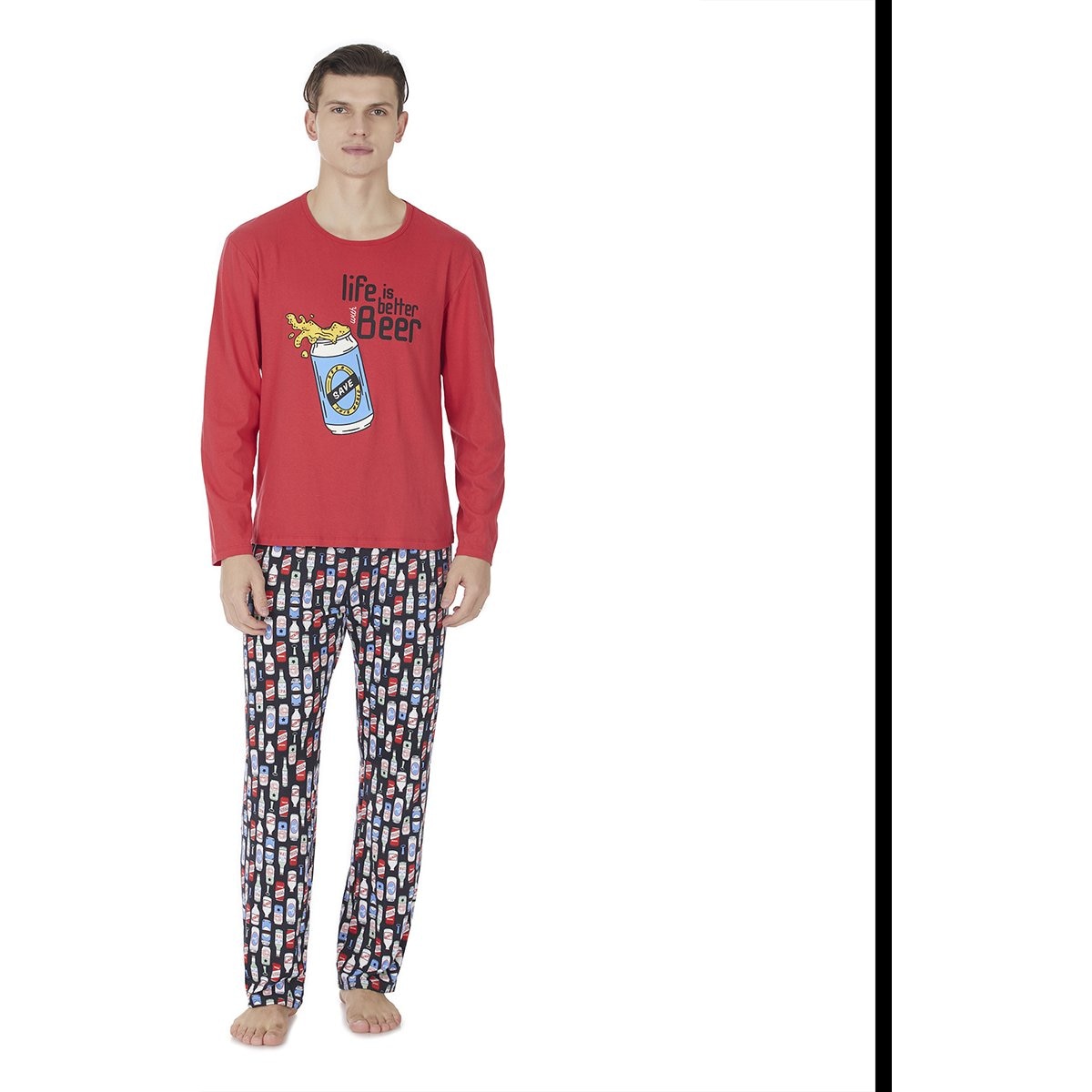 Pijama de Playera y Pantalón Dream Hunter Tops & Bottoms para Hombre