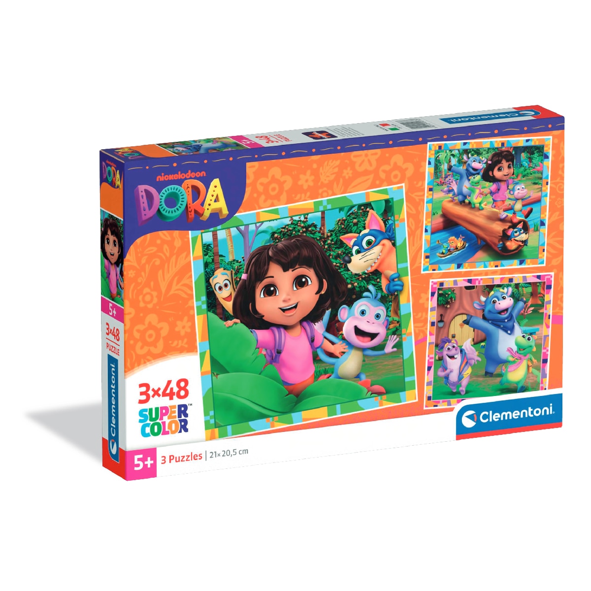Rompecabezas 3 X 48 Piezas Dora la Exploradora
