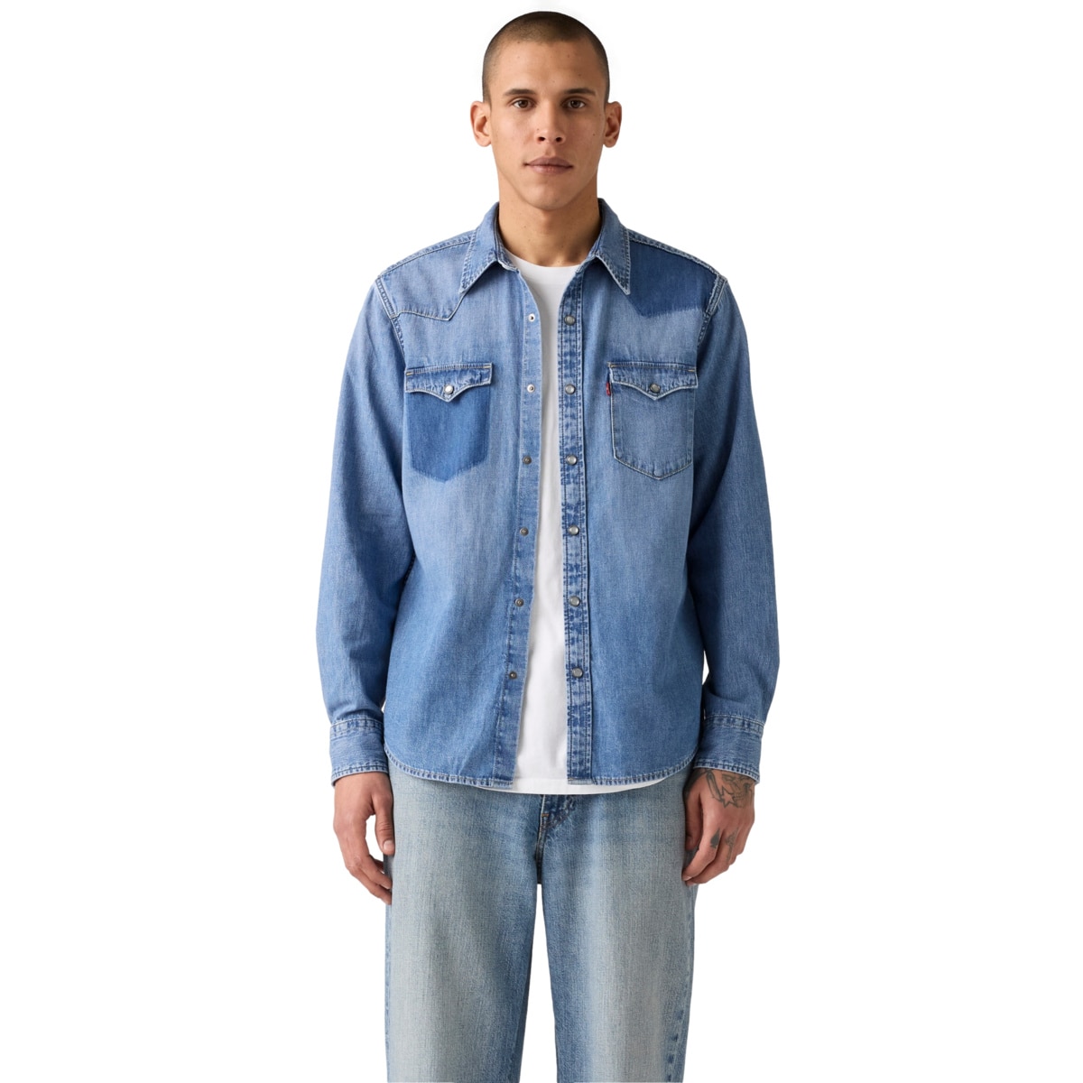 Camisa Regular Fit Levi's Manga Larga para Hombre