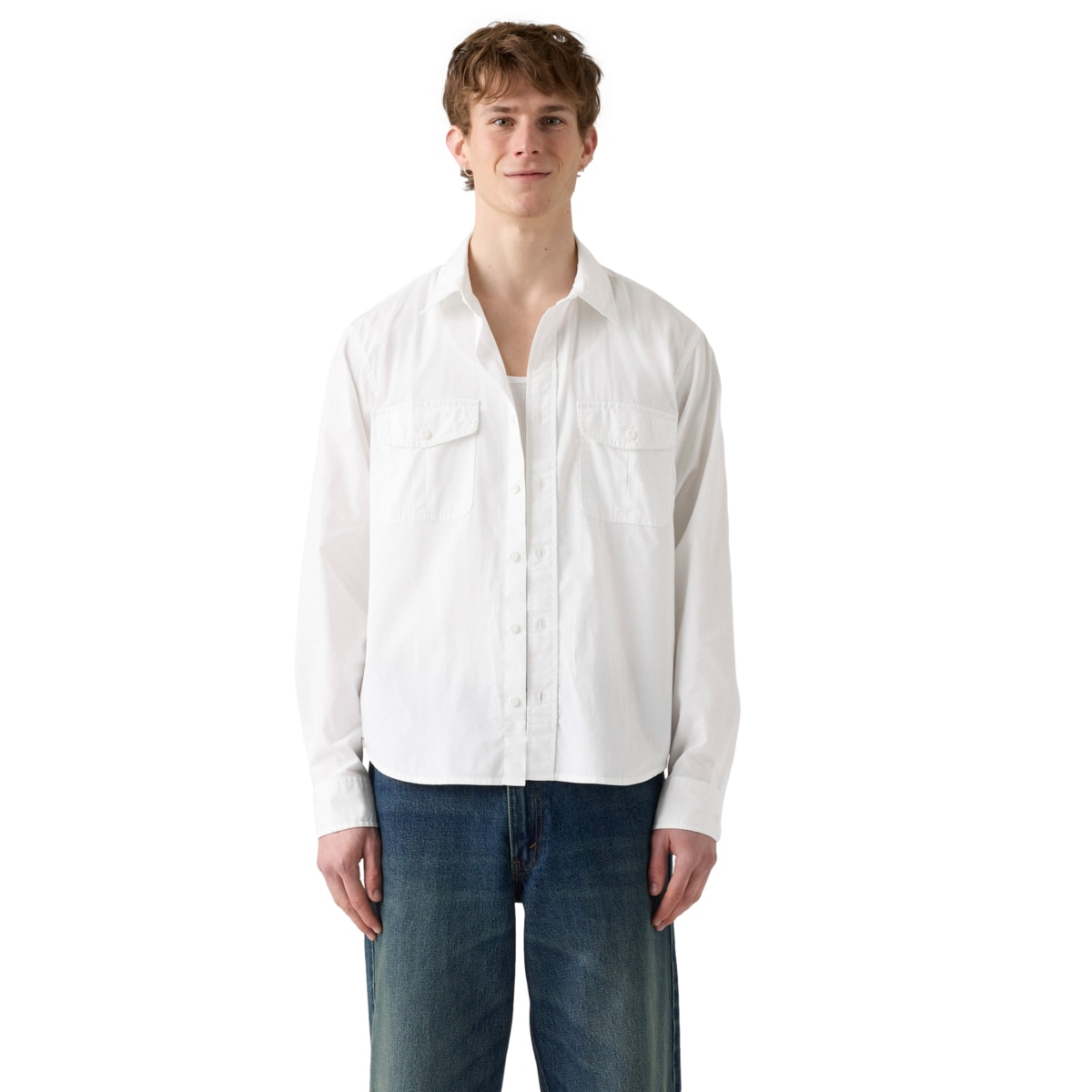 Camisa Estampada Regular Fit Levi's Manga Larga para Hombre
