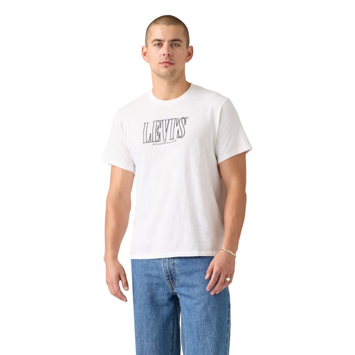 Playera Regular Fit con Gráfico Levi's Manga Corta para Hombre