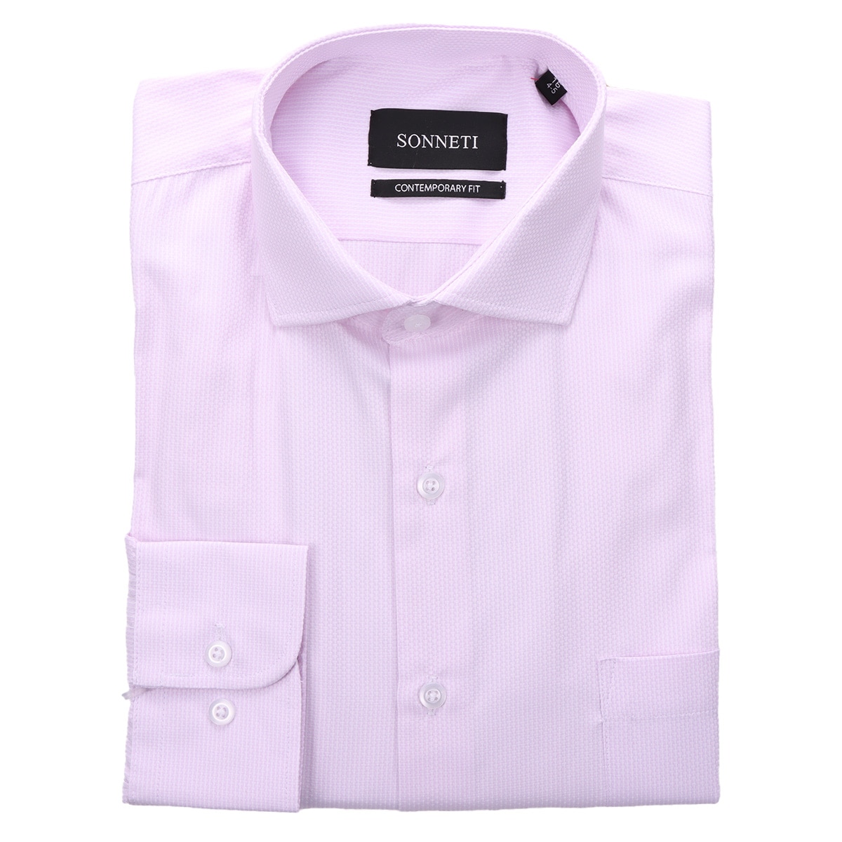 Camisa Rosa Formal con Micro Textura Sonneti para Hombre