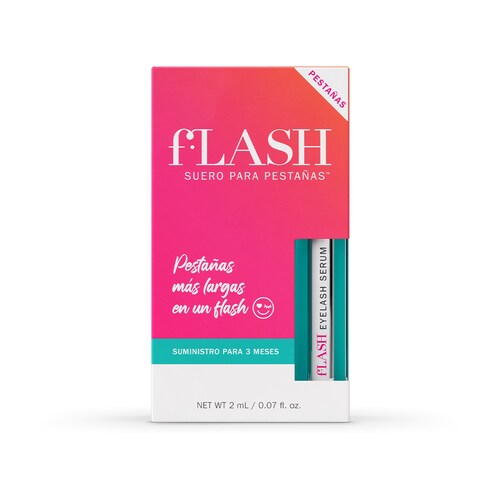 Suero Flash Eye Lash Folding Carton Pack 2 Ml