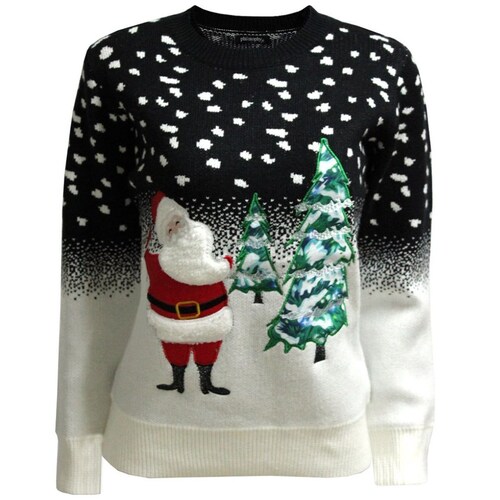 Suéter Navideño Estampado Santa Claus Philosophy Junior para Mujer Junior