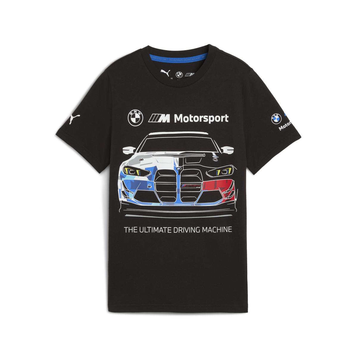 Playera Negra Bmw Graph Puma para Junior