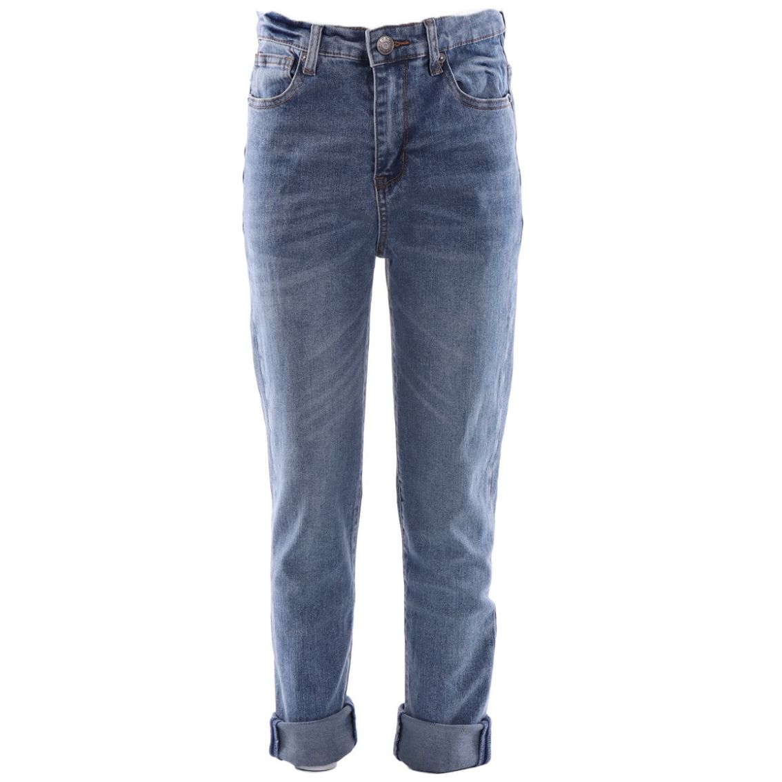Jeans Azul Corte Recto Mezclilla Fukka para Niño