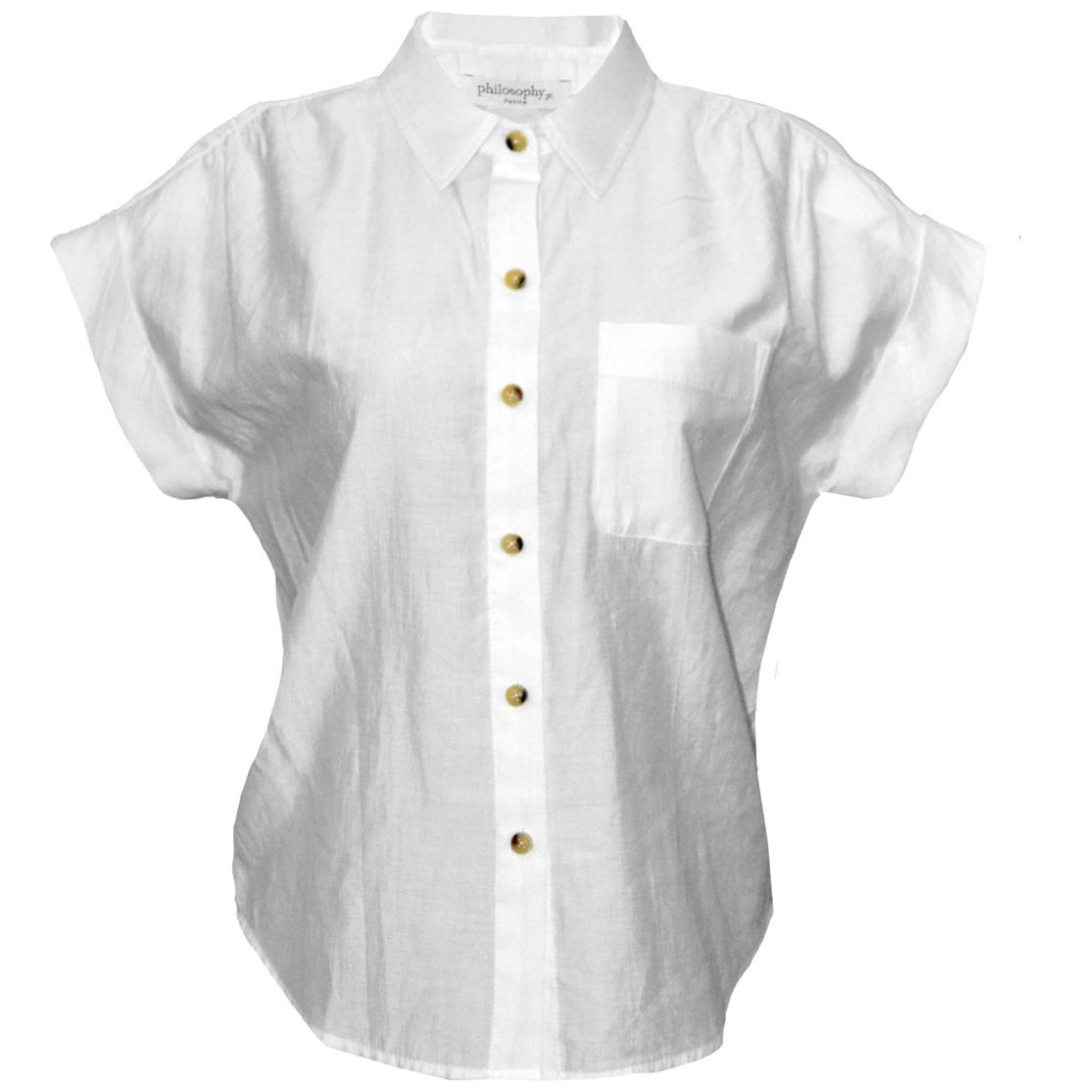 Blusa Lisa Camisera Philosophy Jr Petite para Mujer Petit