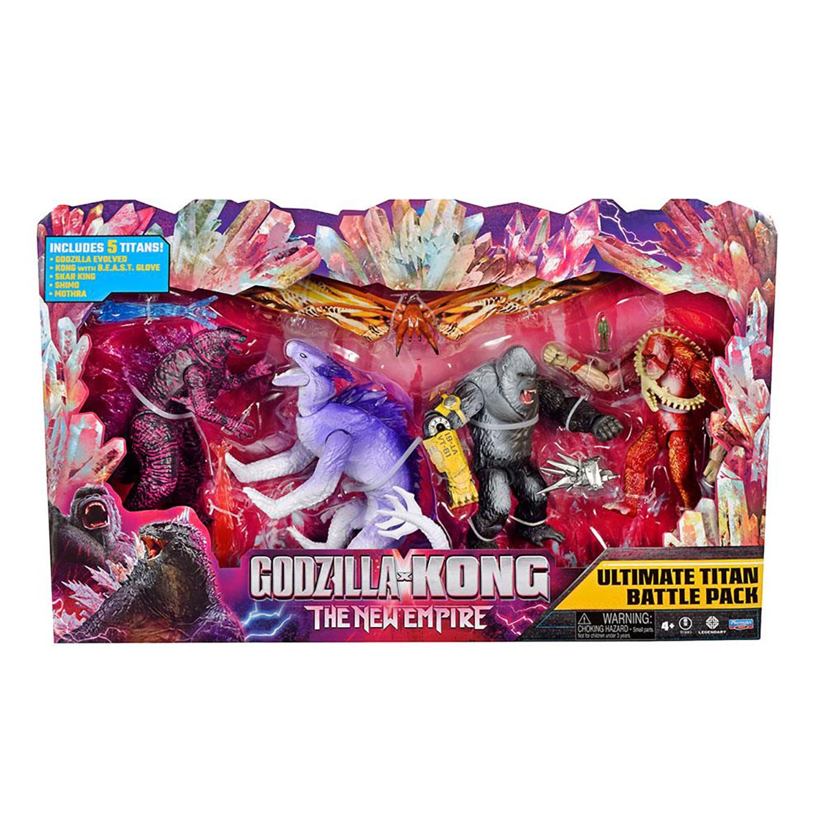 Monsterverse Titan Battle 5 Pack Bandai
