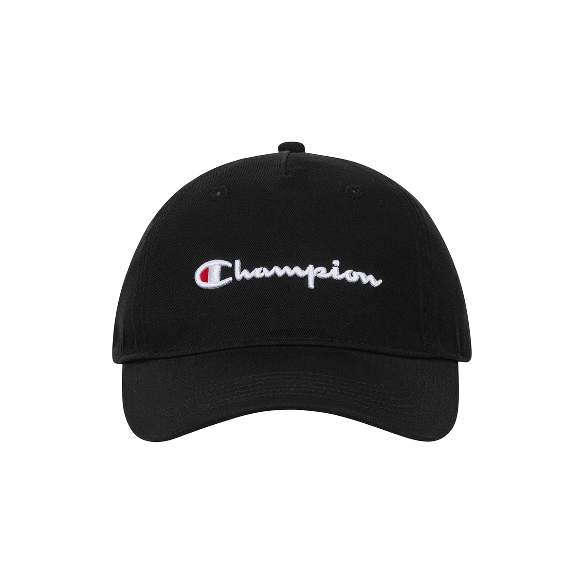 Gorra Negra con Diseño Bordado Champion Unisex