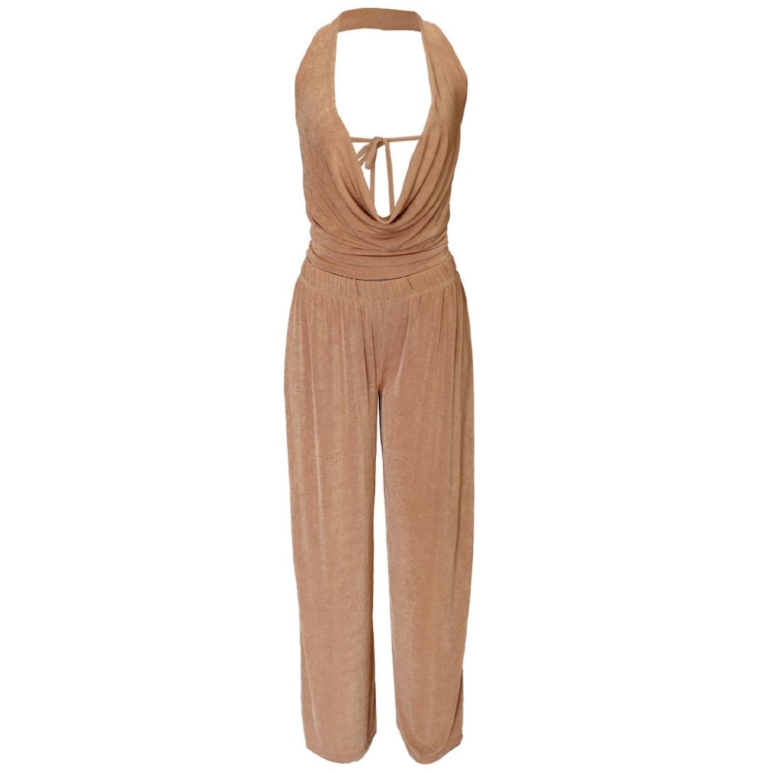 Conjunto Cuello Halter Philosophy Jr Nights para Mujer Formal