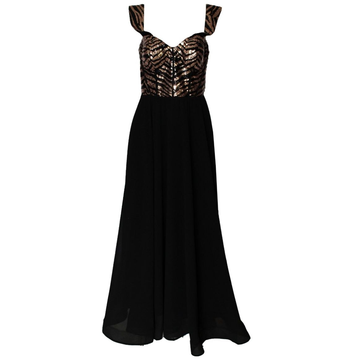 Vestido Largo Talle en Combinacion Philosophy Jr Nights para Mujer