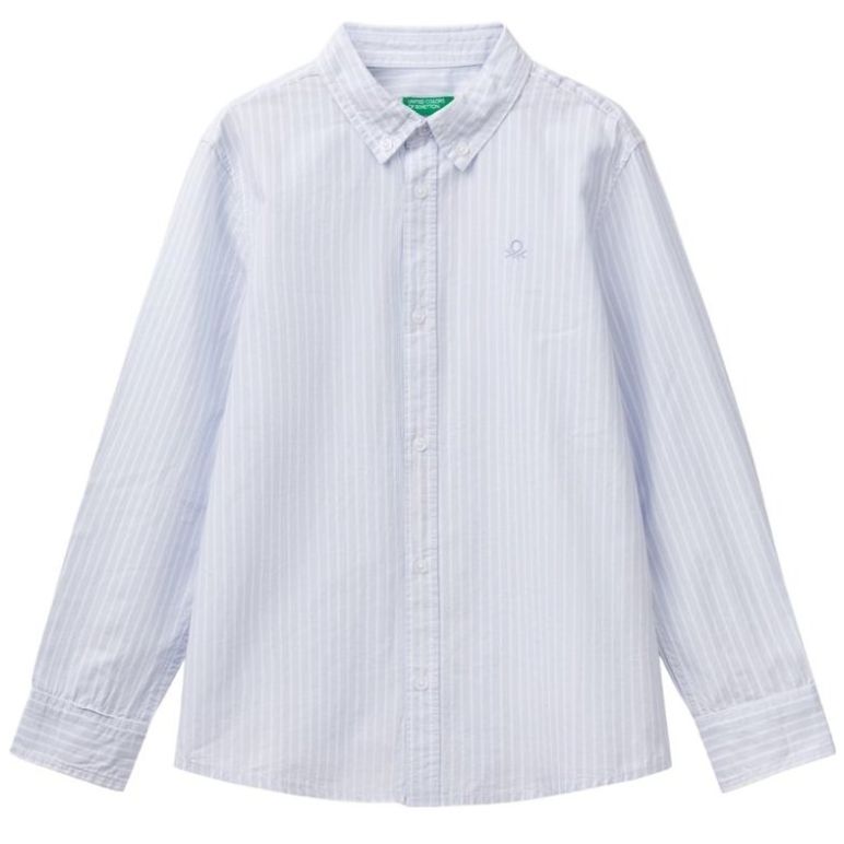 Camisa Manga Larga Benetton para Niño