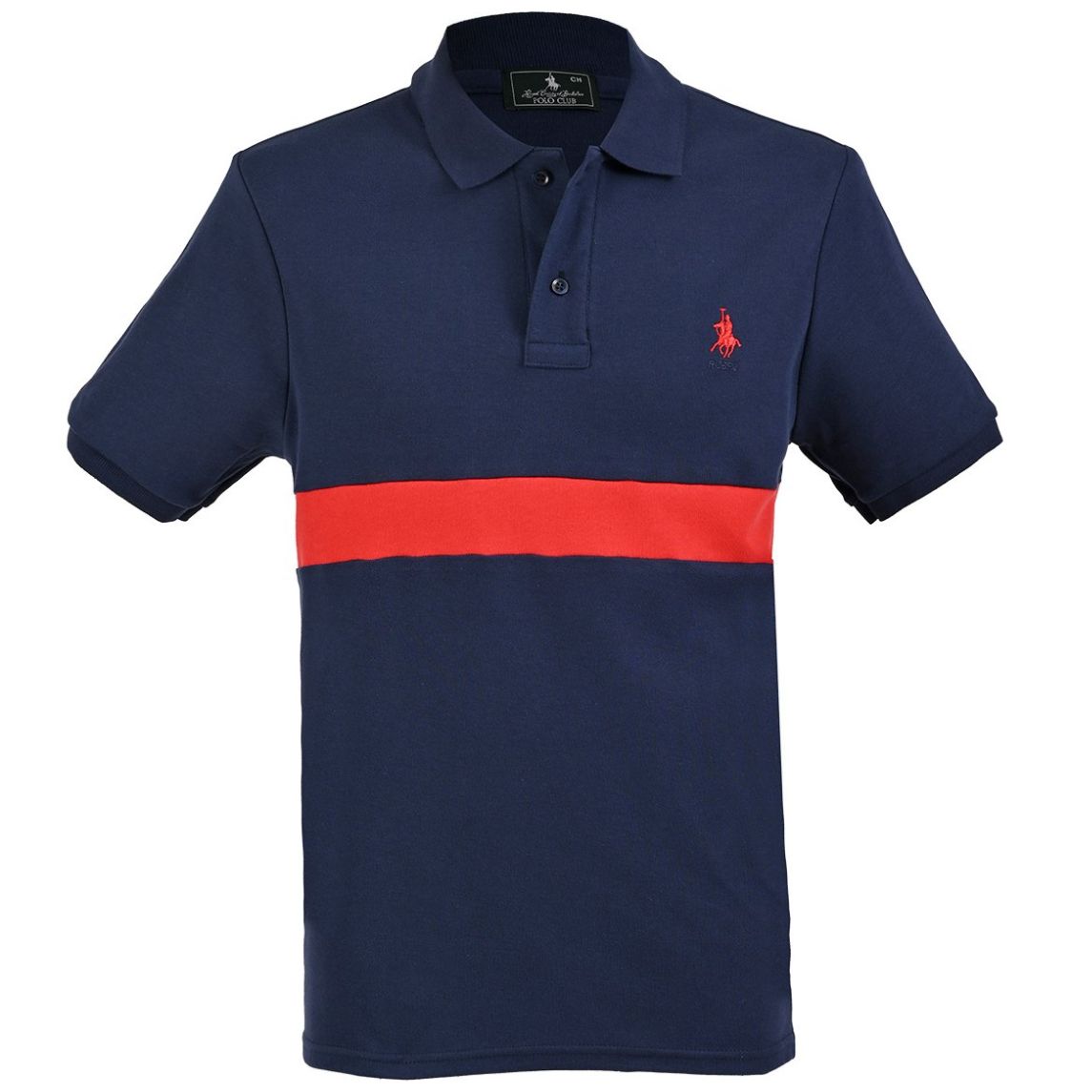 Playera Polo Regular Fit Polo Club Manga Corta para Hombre Plus
