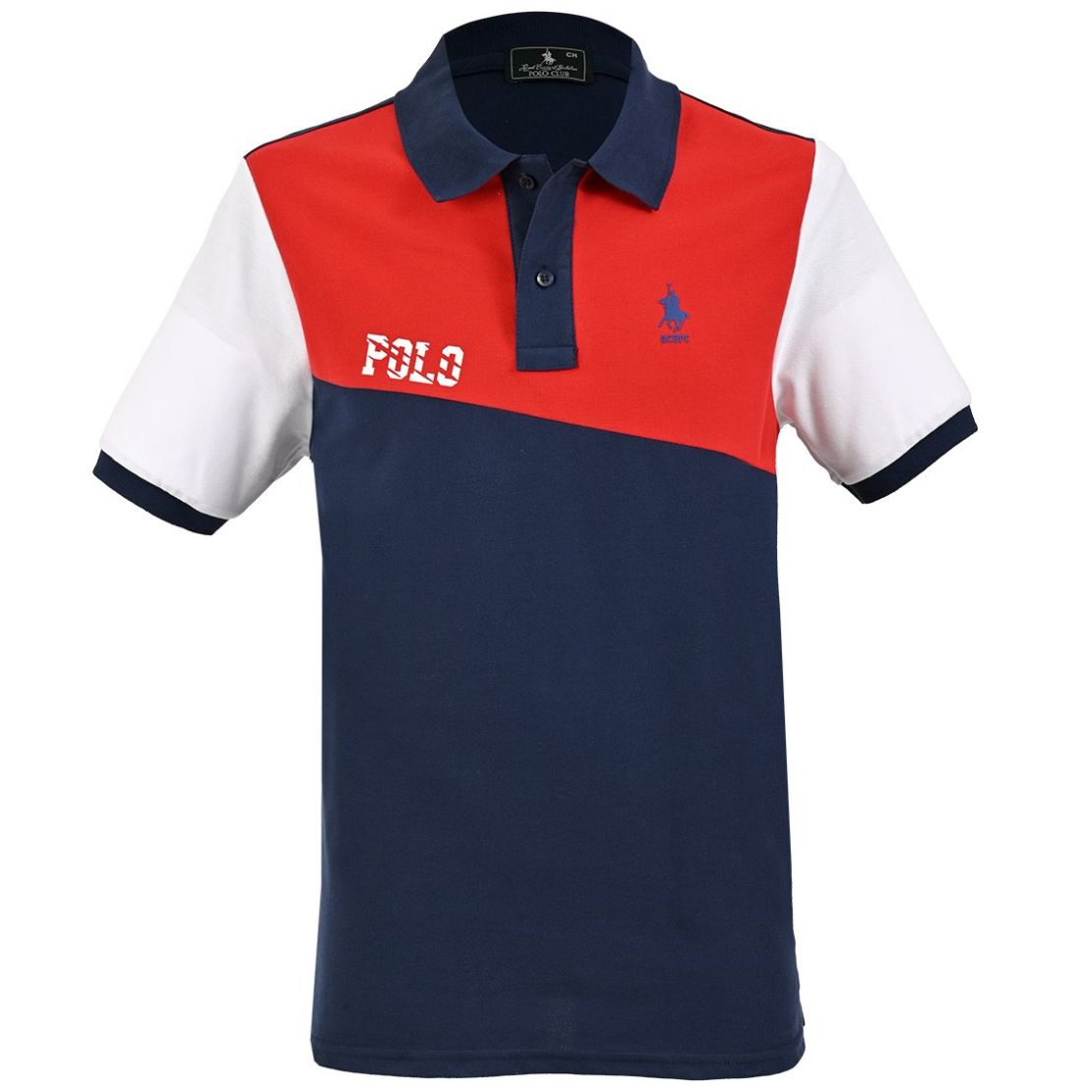 Playera Polo Regular Fit Polo Club Manga Corta para Hombre Plus