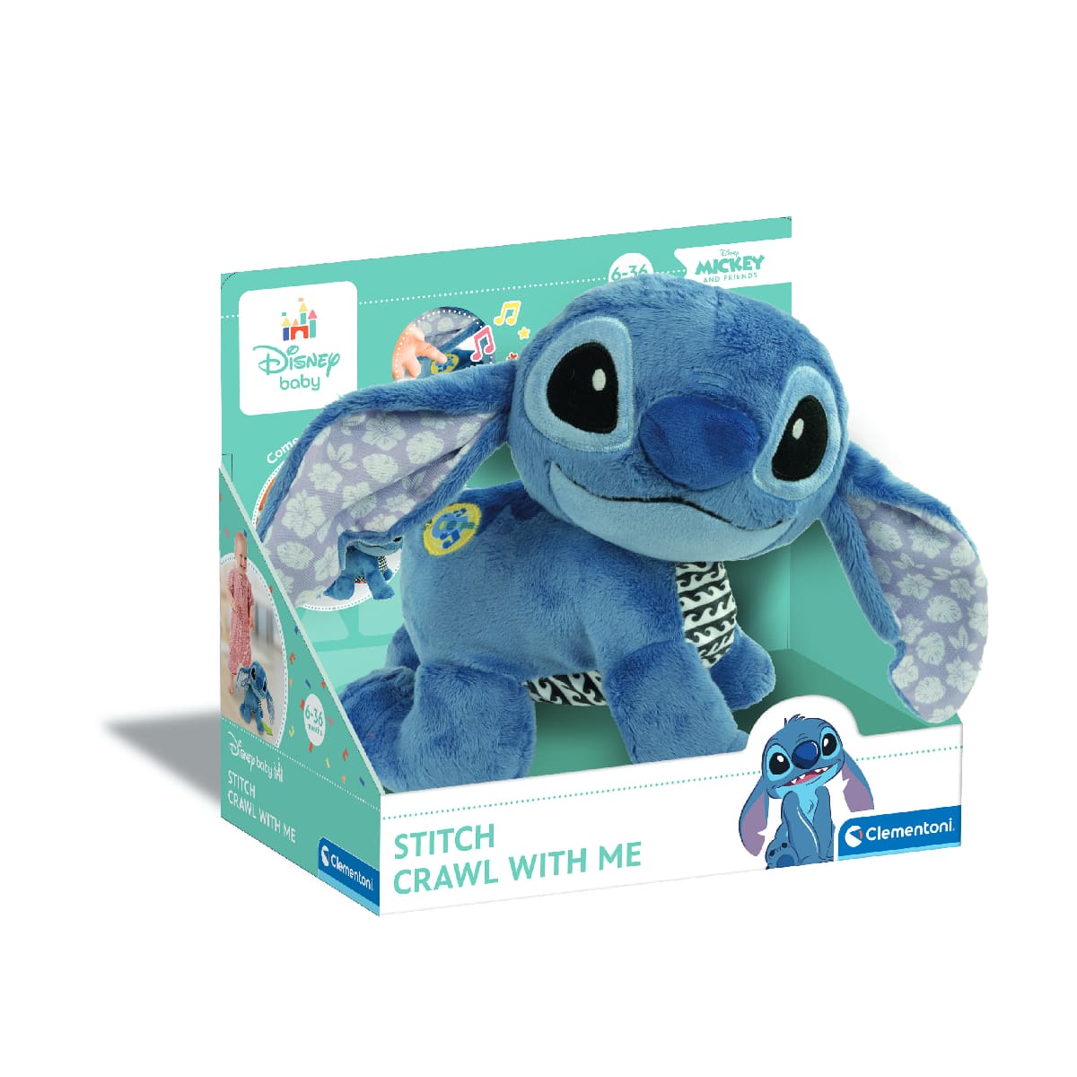 Disney Baby Stitch Gateos Clementoni