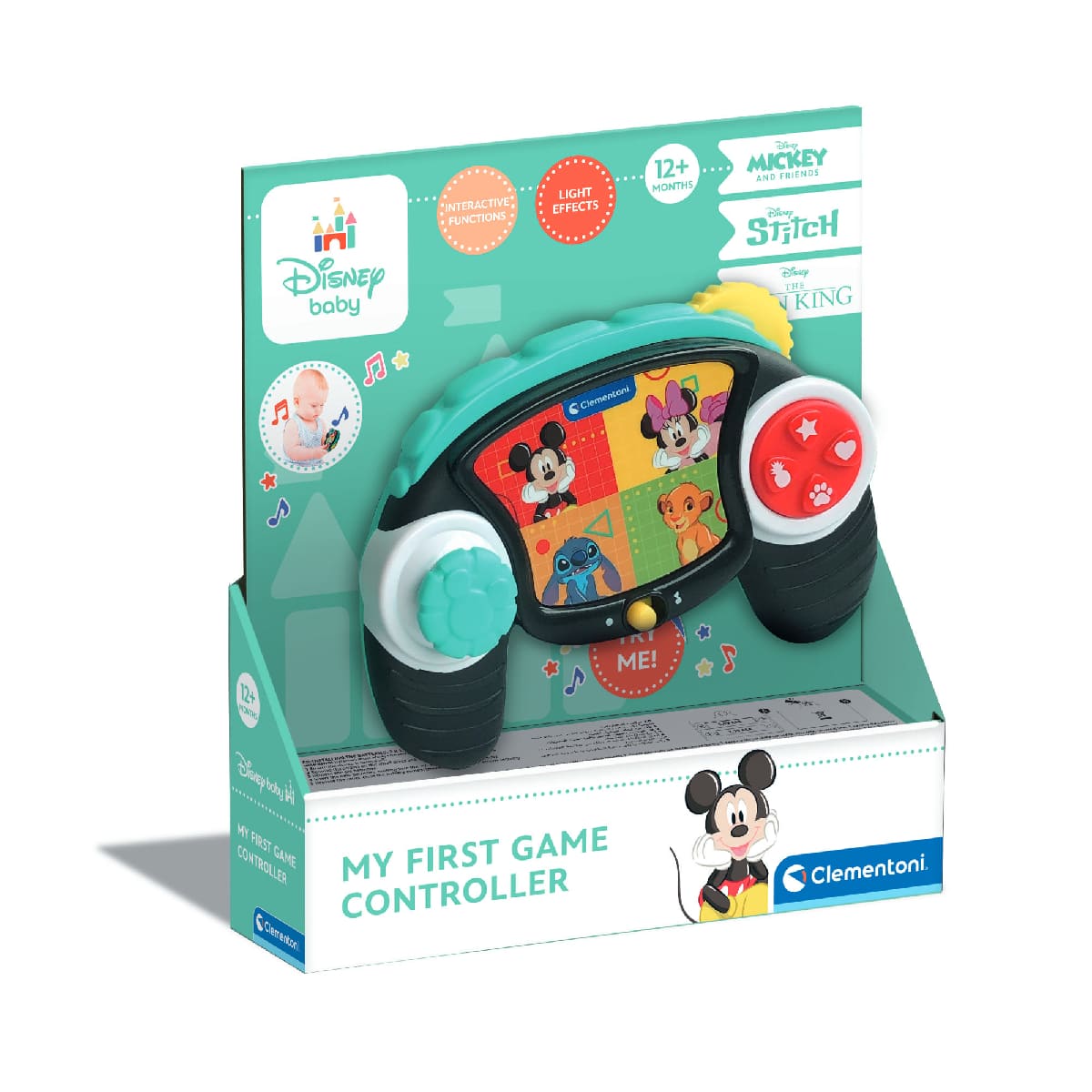 Disney Baby Contorl de Juego Clementoni