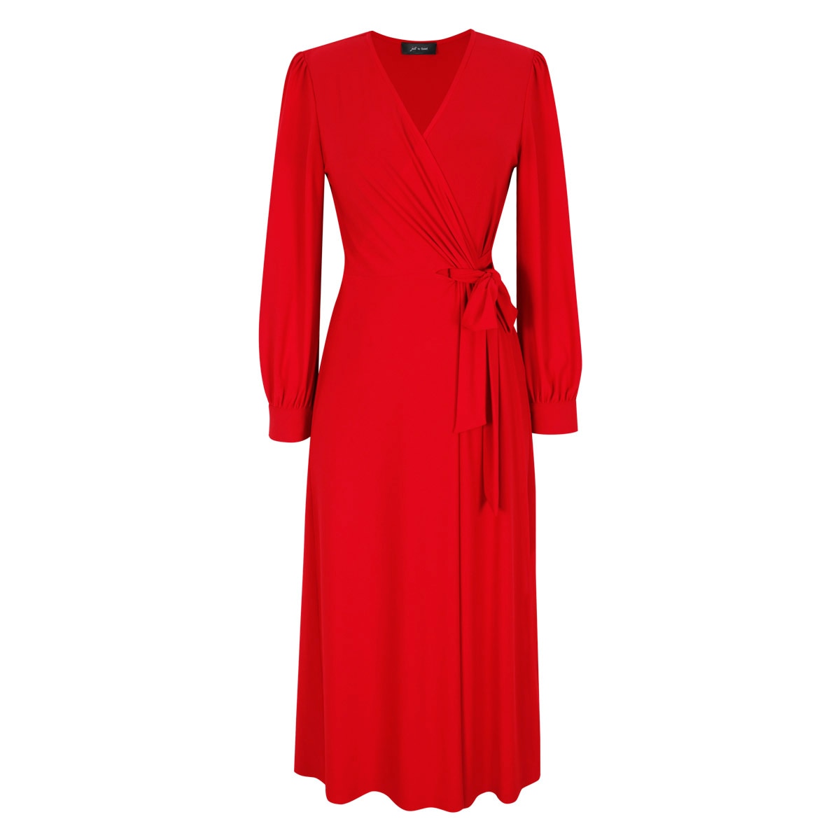 Maxi Vestido Cruzado para Mujer Petite Just By Basel