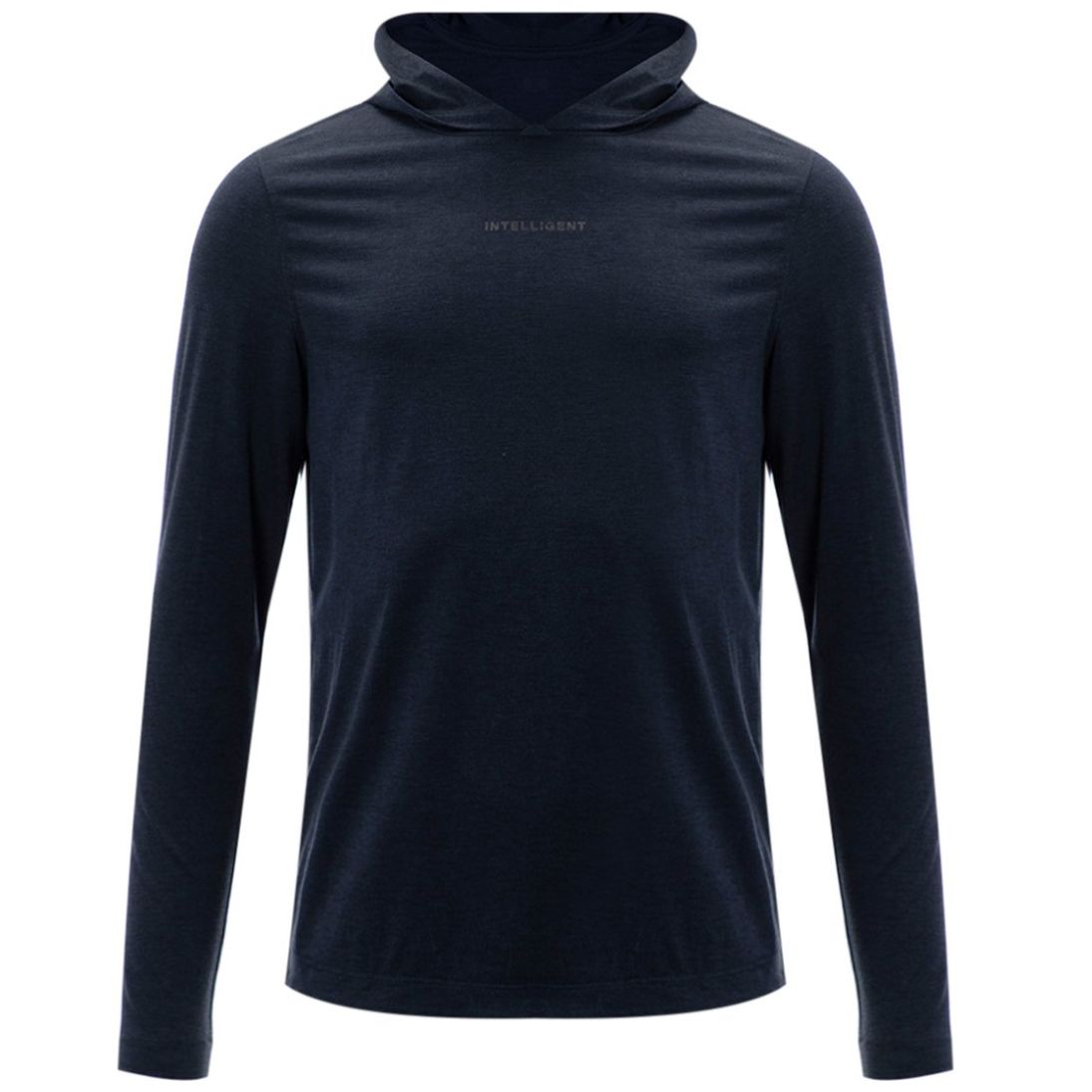 Playera con Capucha Fit Manga Larga para Hombre