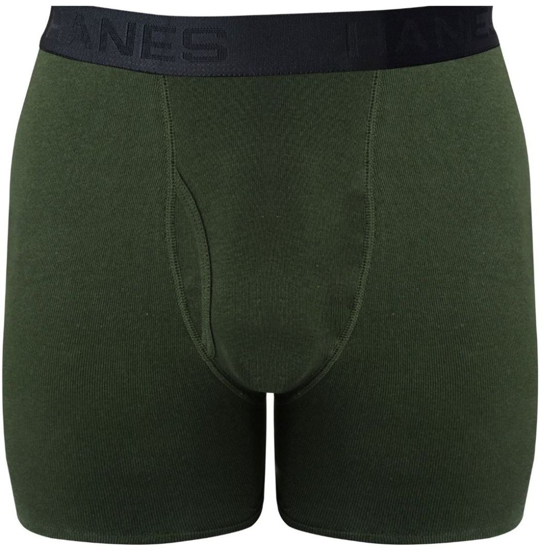 2 Pack Bóxer Corte Regular Hanes en Algodón para Hombre