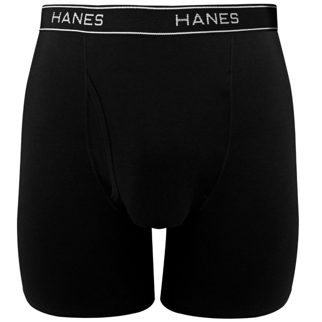 2 Pack Bóxer Corte Regular Hanes en Algodón Stretch para Hombre
