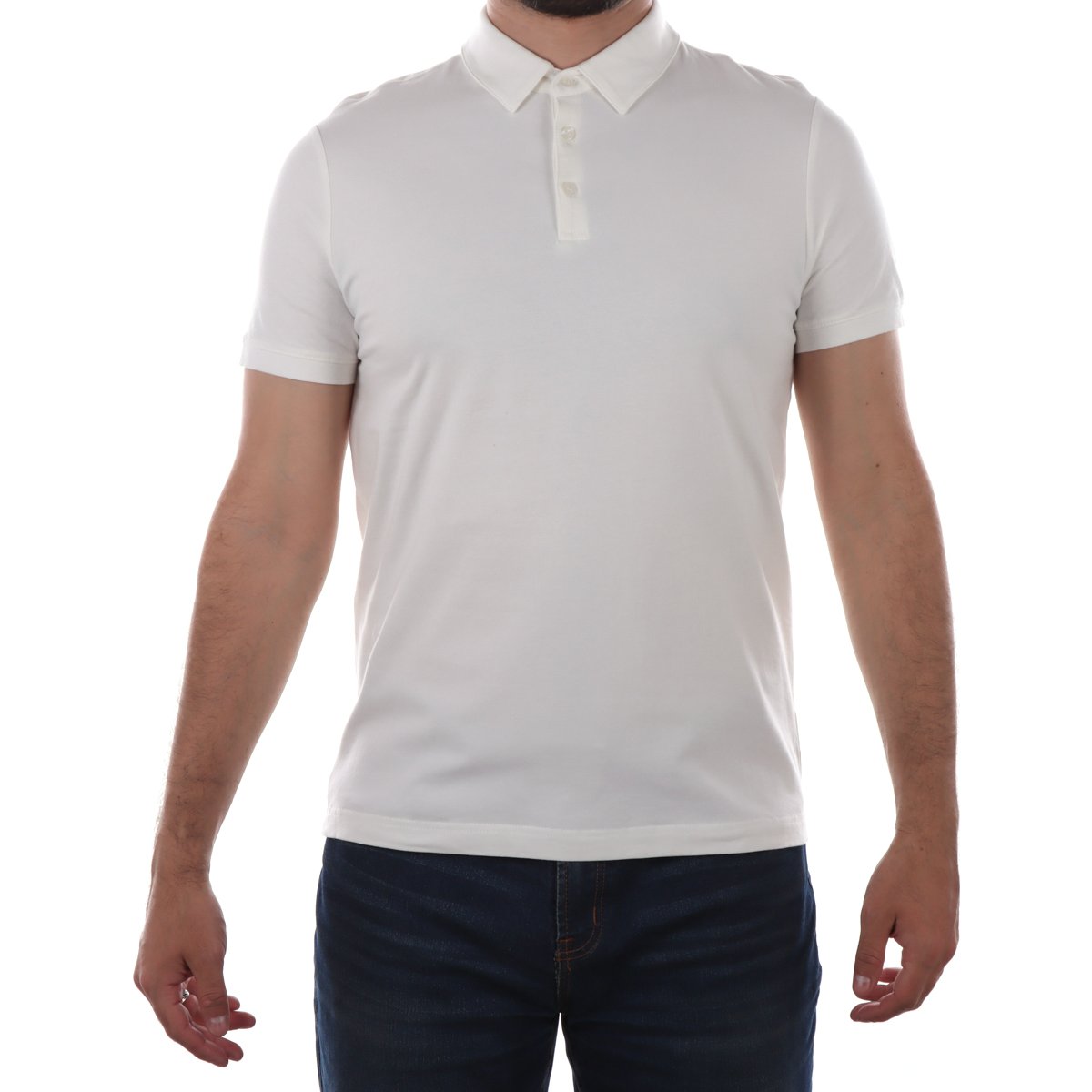 Playera Polo Clásica Algodón y Elastano Fukka para Hombre