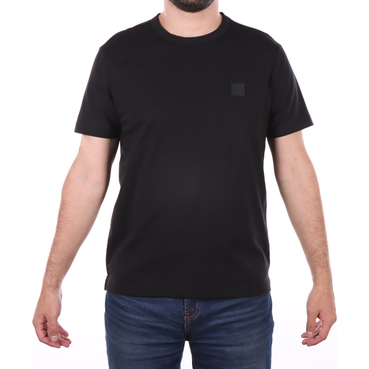 Playera Manga Corta Básica de Algodón Fukka para Hombre