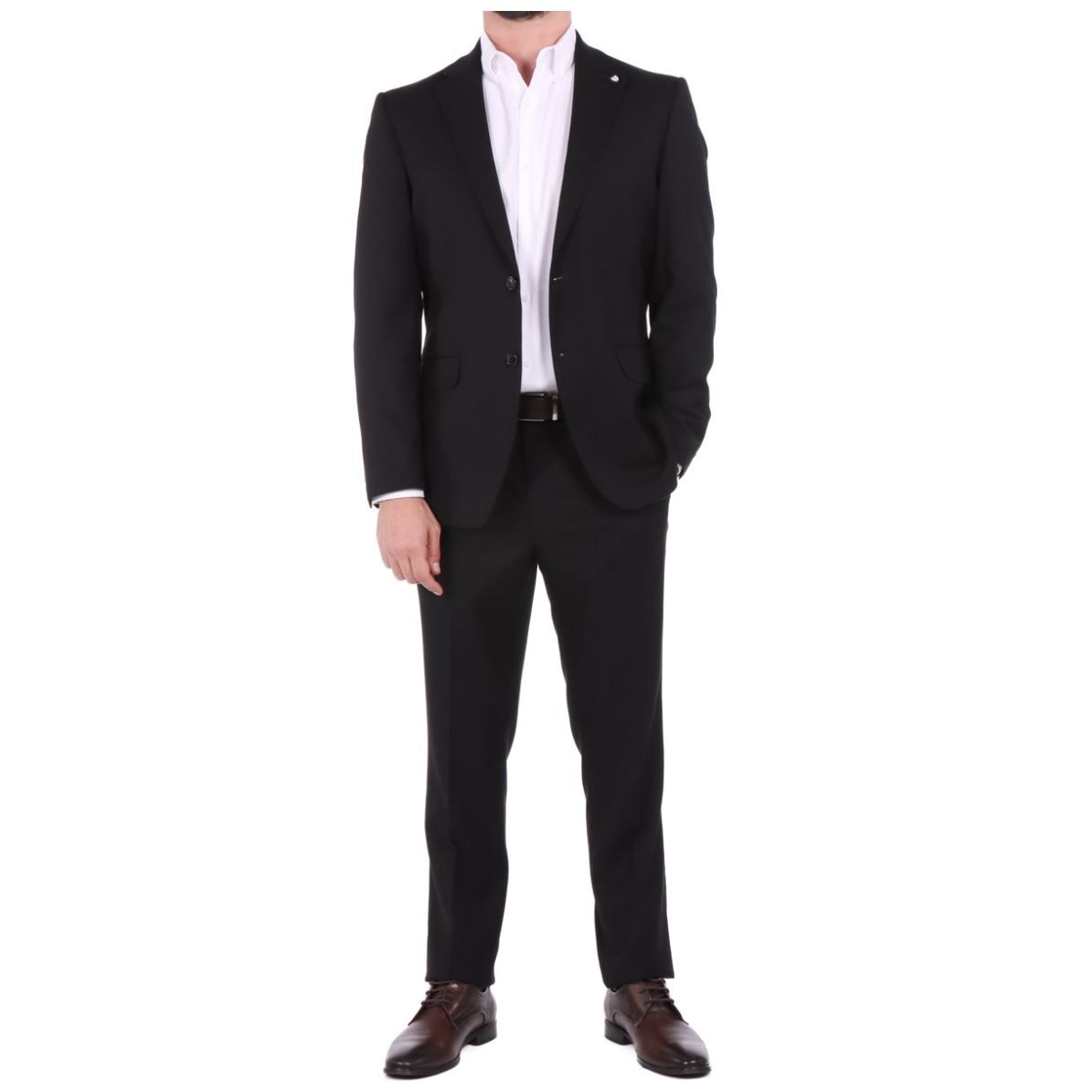 Saco Formal Negro Chaps para Hombre
