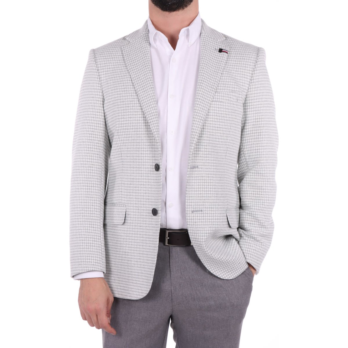 Saco de Cuadros Slim Fit Hombre Tommy Hilfiger