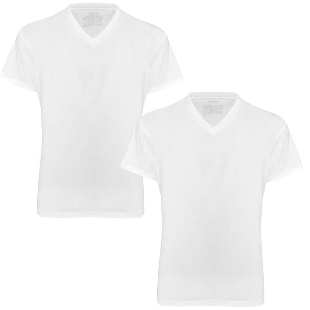 2 Pack Playeras Cuello V Rinbros para Hombre