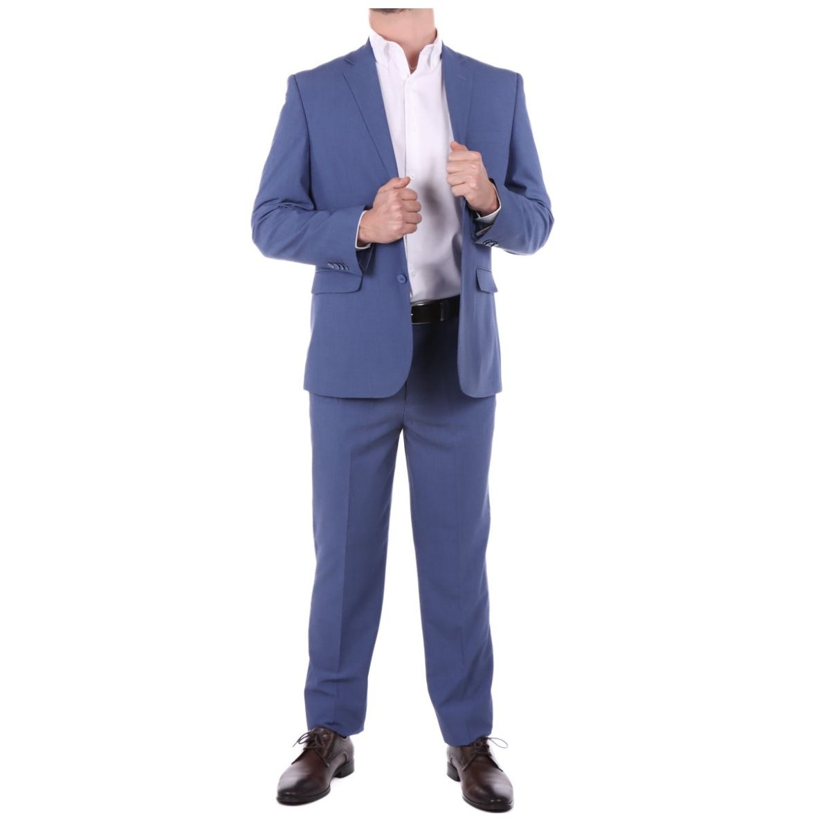 Traje Slim Fit Hombre Bruno Magnani Azul Formal