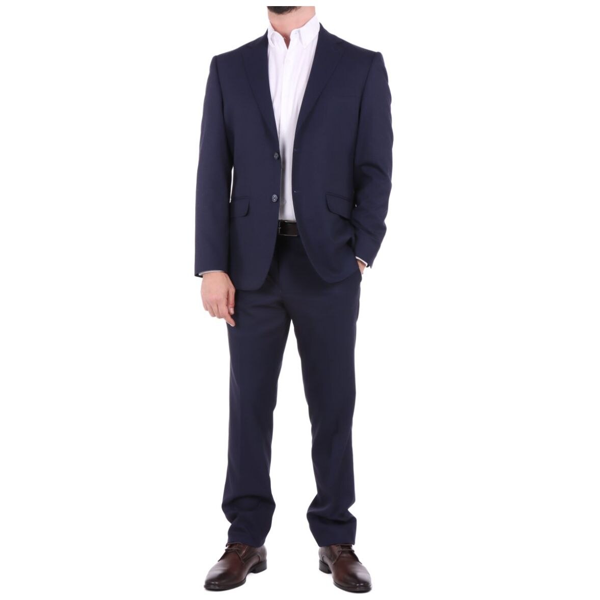 Traje Regular Hombre Pierre Cardin Formal Azul