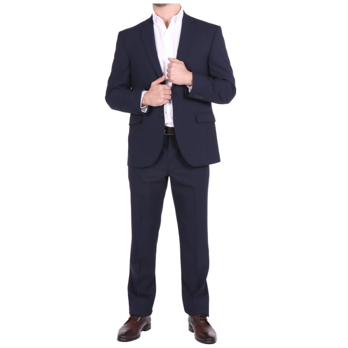 Traje Regular Fit Hombre Bruno Magnani Negro