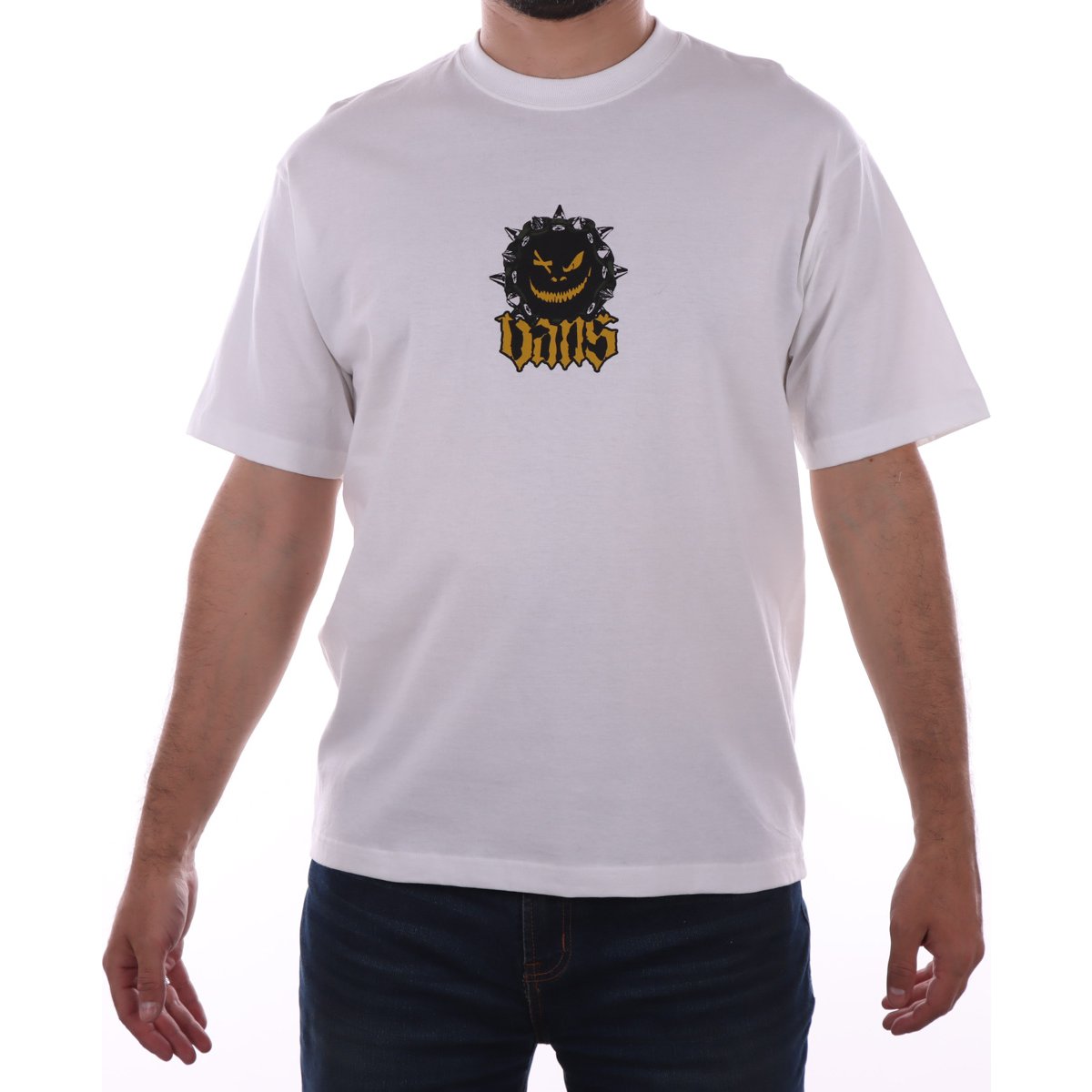 Playera Manga Corta con Serigrafía Vans para Hombre