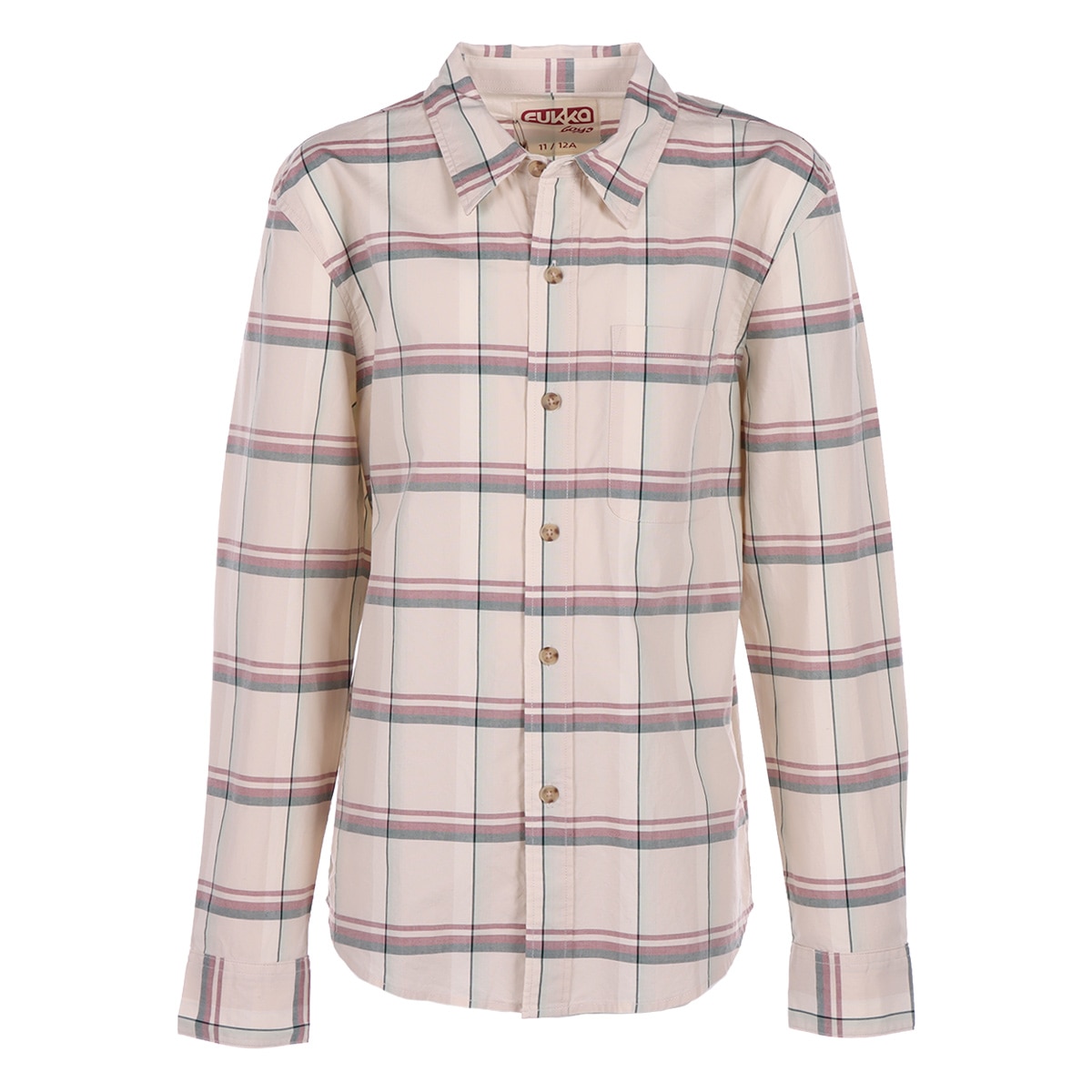 Camisa Popelina Cuadros Fukka para Niño