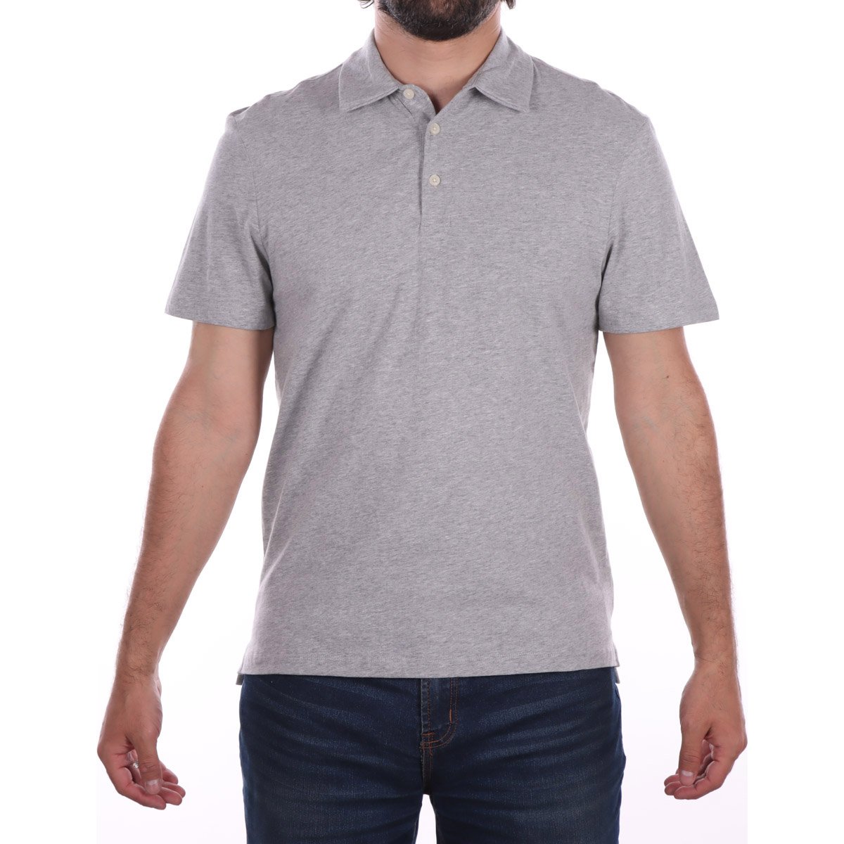 Playera Tipo Polo Lisa Casual J.opus para Hombre