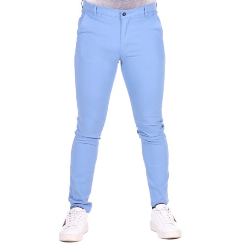 Pantalón Casual Hombre Royal Polo Club Azul Cielo