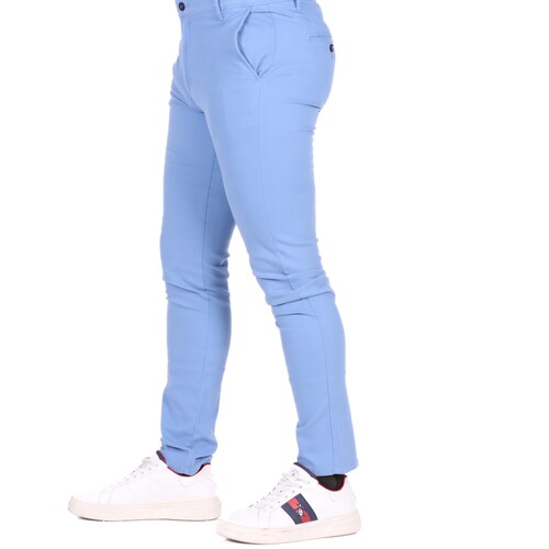 Pantalón Casual Hombre Royal Polo Club Azul Cielo