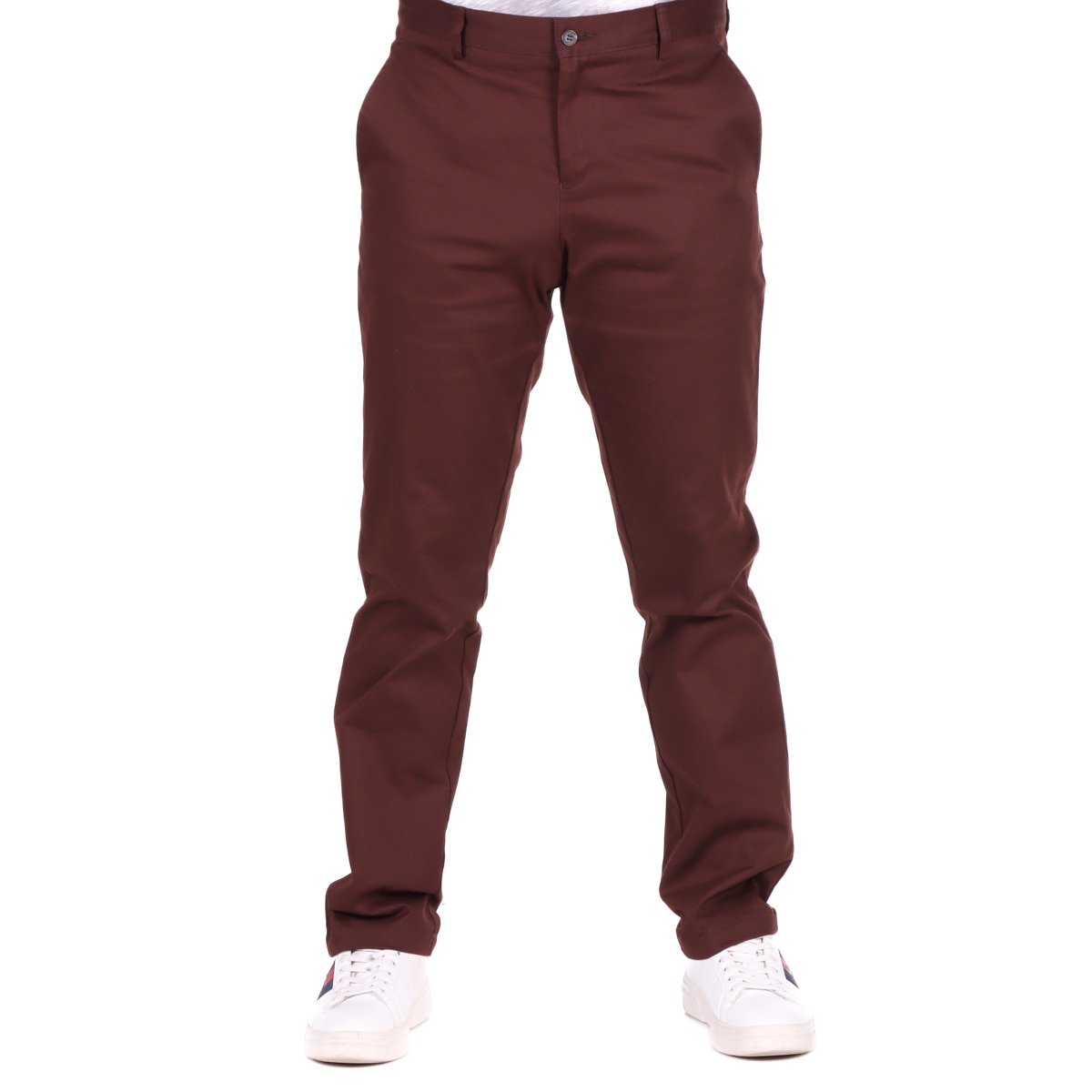 Pantalón Casual Slim Fit Hombre Royal Polo Club Rojo
