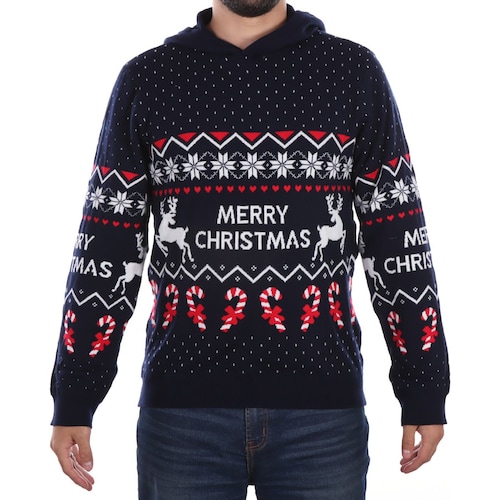 Suéter Navideño Merry Christmas Tejido Jns para Hombre