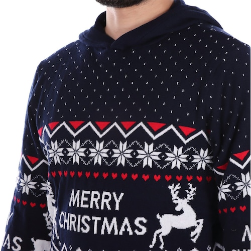 Suéter Navideño Merry Christmas Tejido Jns para Hombre