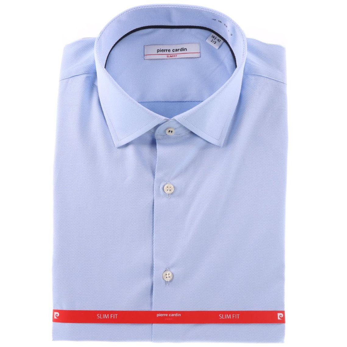 Camisa Hombre Pierre Cardin Slim Fit Azul