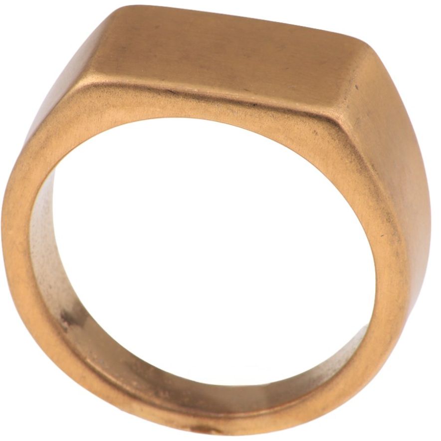 Anillo Dorado Hombre Inoxidable | Level 26 Elegante Moda
