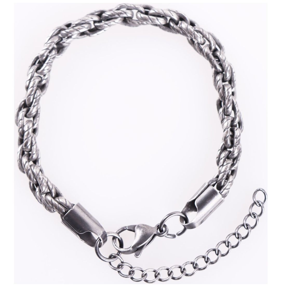 Pulsera Hombre Cadena Ajustable Acero Inoxidable Level 26