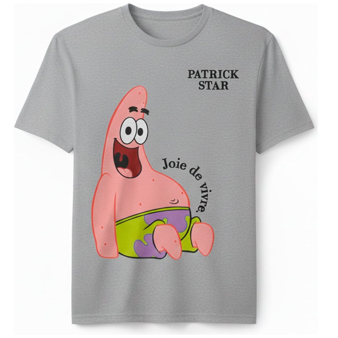 Playera de Manga Corta de Patricio Estrella Bob Esponja para Niño