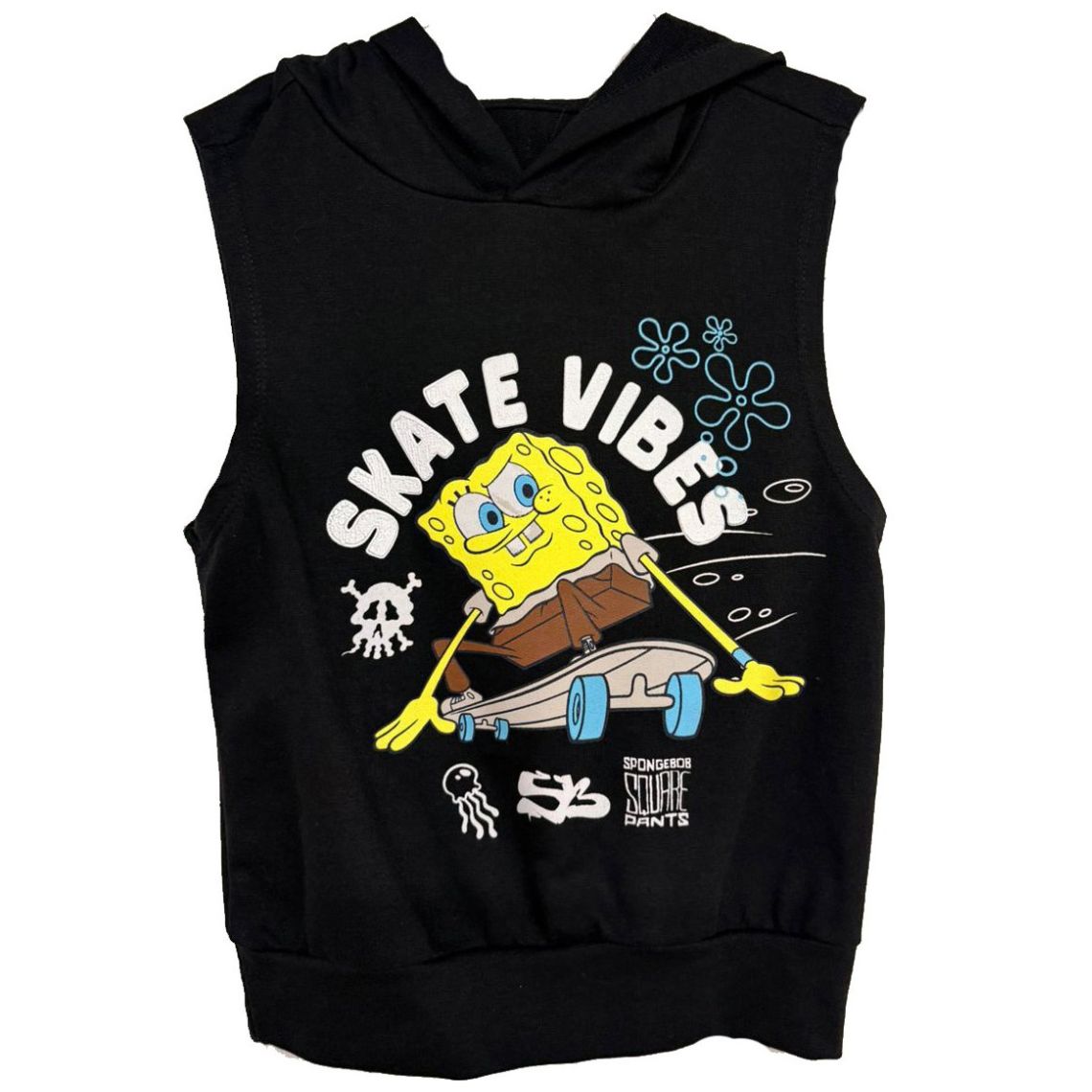 Sudadera Chaleco Skate Bob Esponja para Niño
