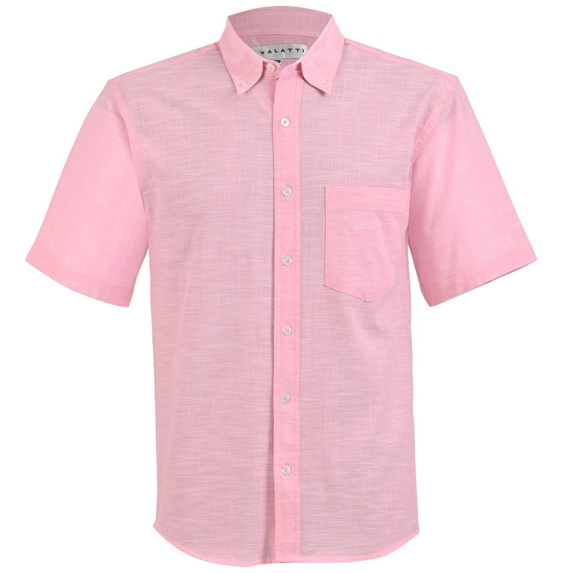 Camisa Relaxed Fit Casual Cavalatti Manga Corta para Hombre