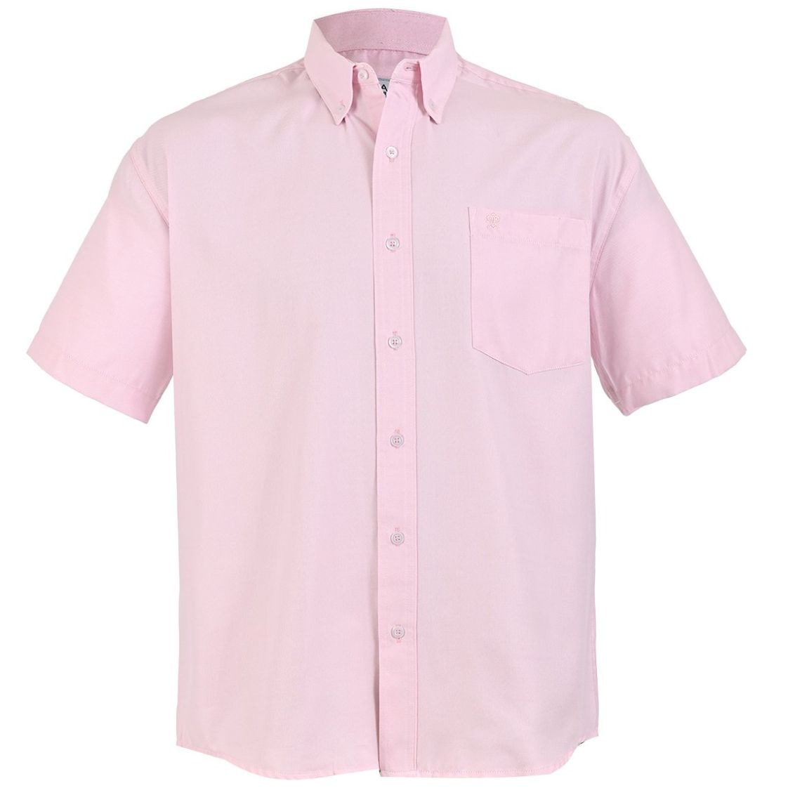 Camisa Relaxed Fit Casual Cavalatti Manga Corta para Hombre
