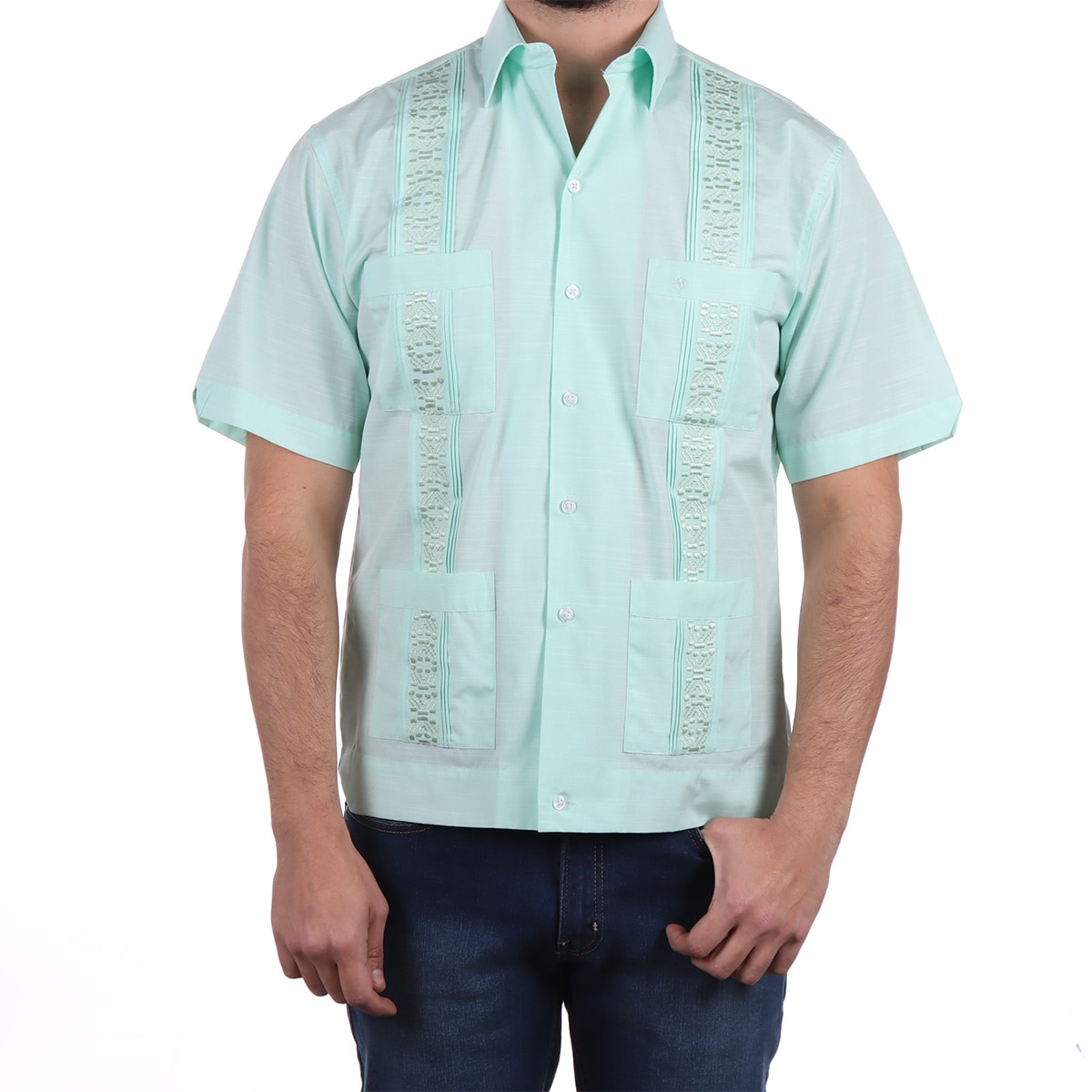 Guayabera Manga Corta Manchester para Hombre