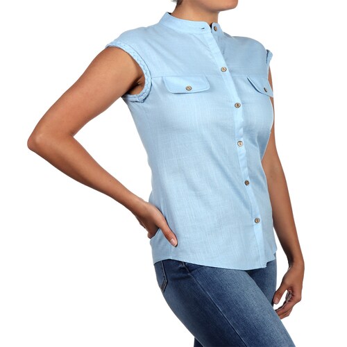 jeans camisetas de lino mujer